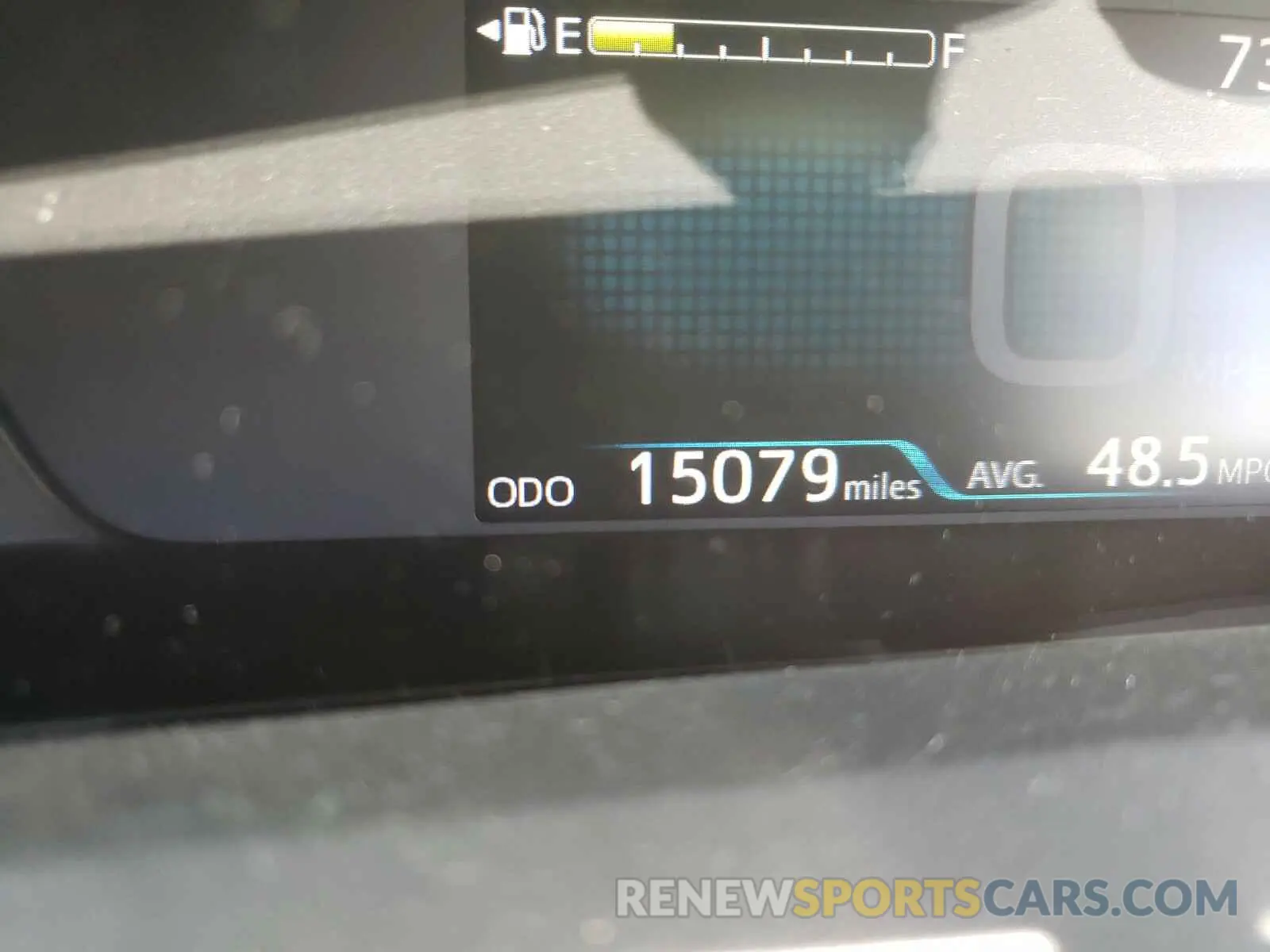 8 Photograph of a damaged car JTDKARFU7K3100313 TOYOTA PRIUS 2019