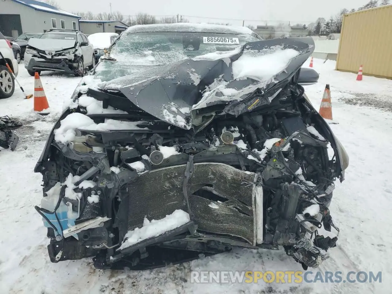 5 Photograph of a damaged car JTDKARFU7K3101784 TOYOTA PRIUS 2019