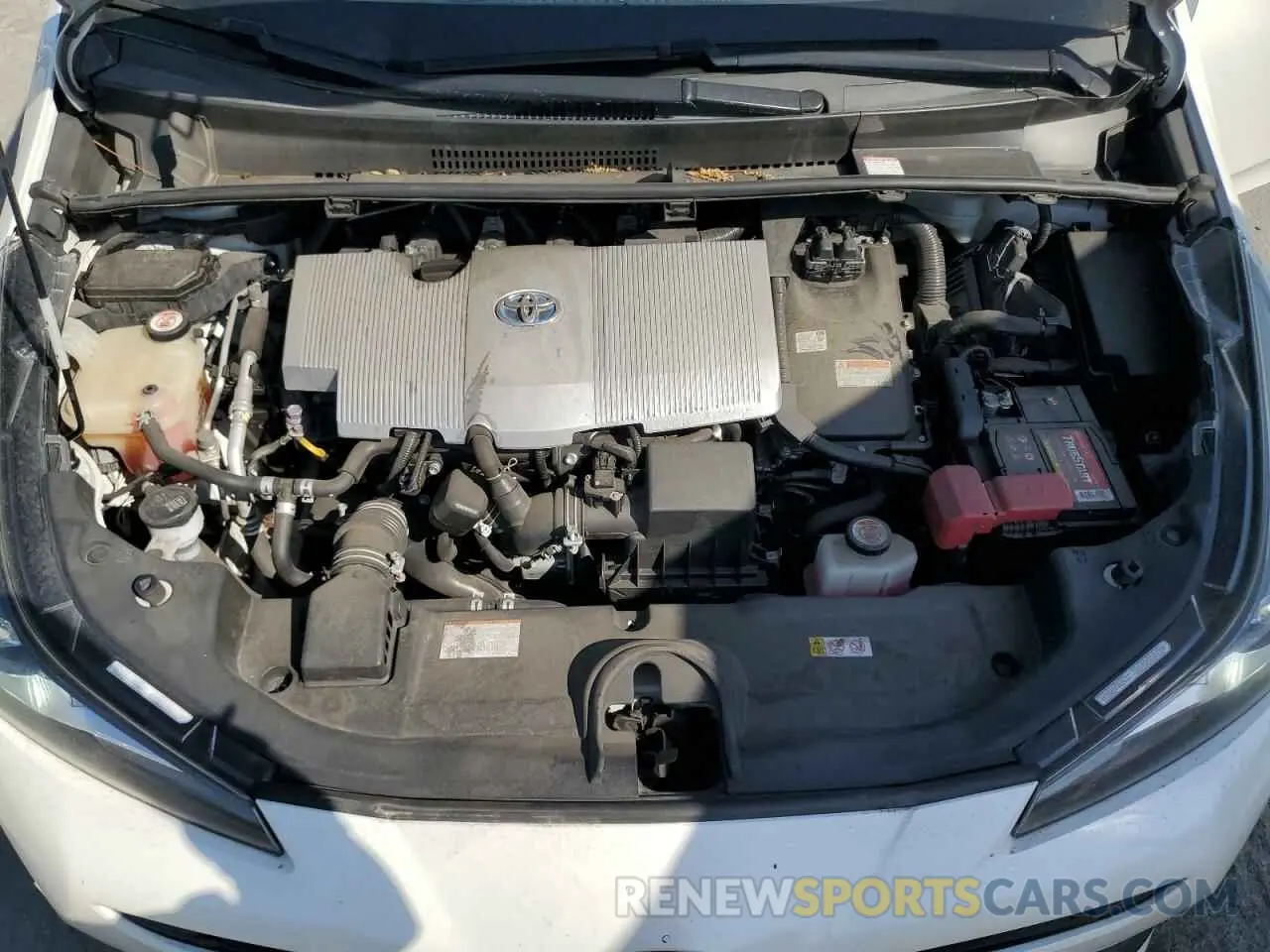 11 Photograph of a damaged car JTDKARFU8K3071064 TOYOTA PRIUS 2019