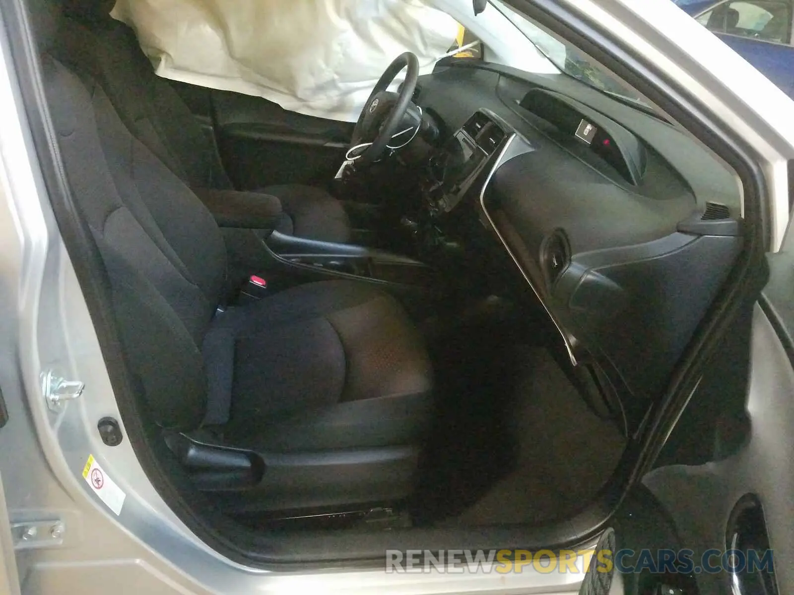5 Photograph of a damaged car JTDKARFU8K3074241 TOYOTA PRIUS 2019