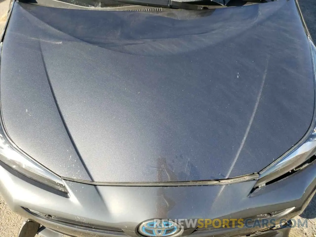 12 Фотография поврежденного автомобиля JTDKARFU8K3077740 TOYOTA PRIUS 2019