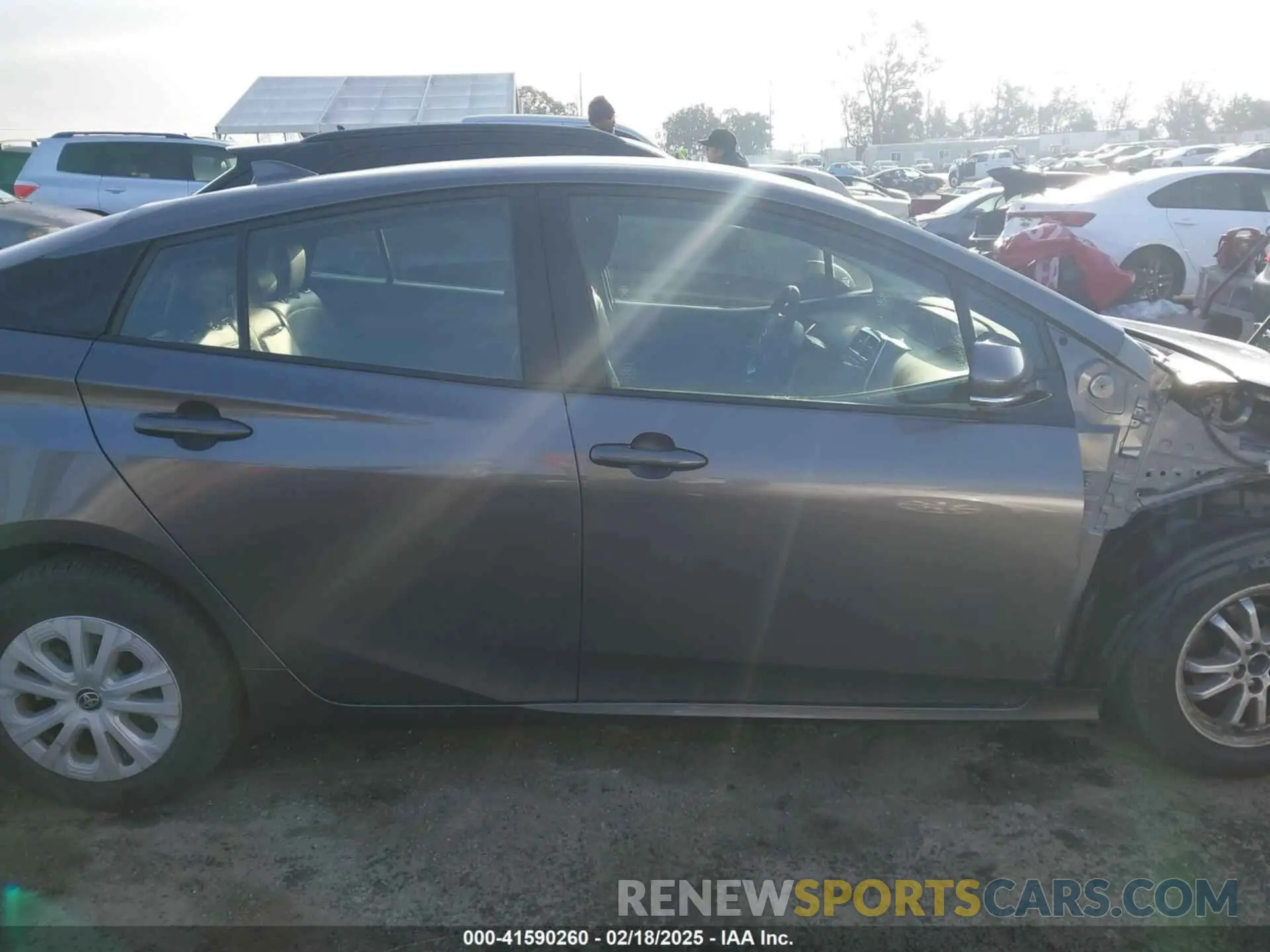 14 Фотография поврежденного автомобиля JTDKARFU8K3087751 TOYOTA PRIUS 2019