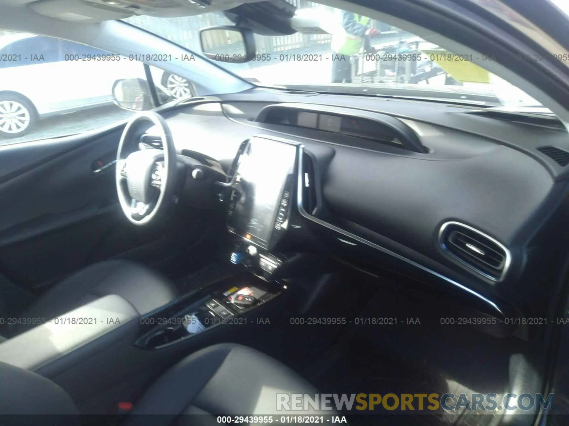 5 Photograph of a damaged car JTDKARFU8K3090245 TOYOTA PRIUS 2019