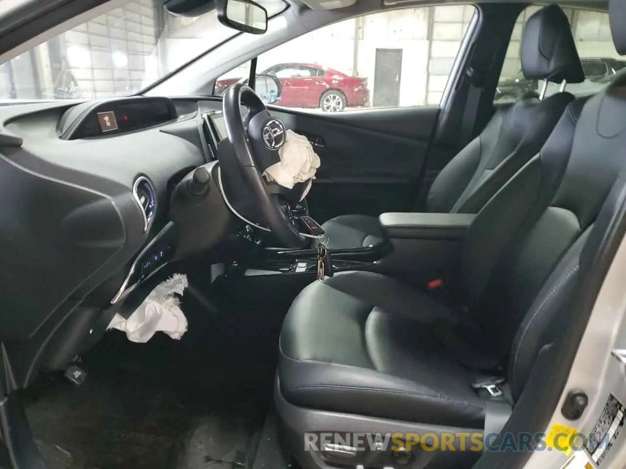 7 Фотография поврежденного автомобиля JTDKARFU8K3090973 TOYOTA PRIUS 2019