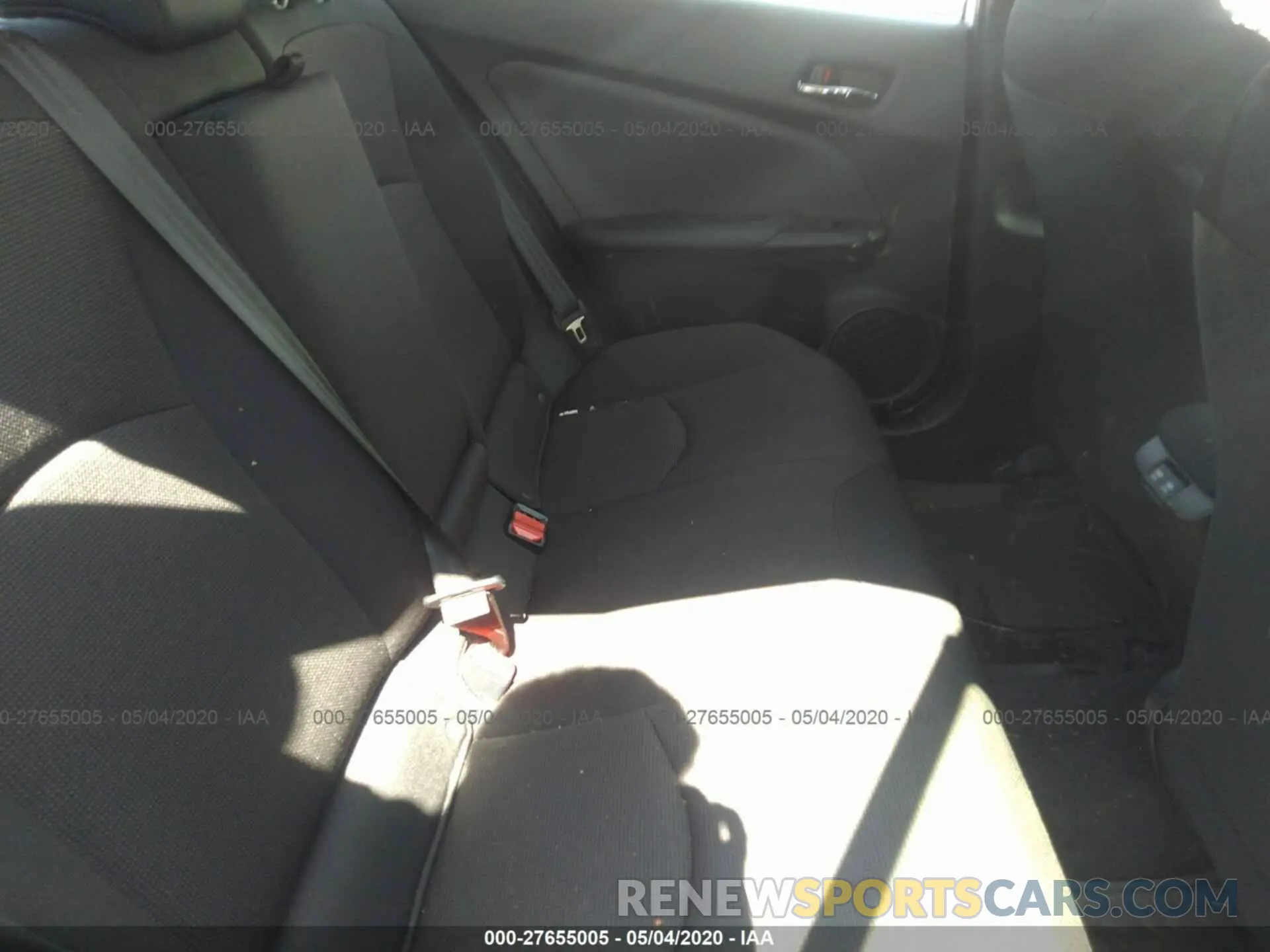 8 Photograph of a damaged car JTDKARFU8K3099978 TOYOTA PRIUS 2019