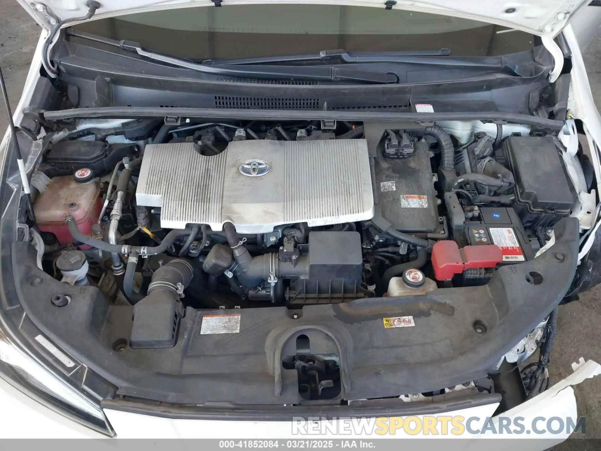 10 Фотография поврежденного автомобиля JTDKARFU8K3102331 TOYOTA PRIUS 2019