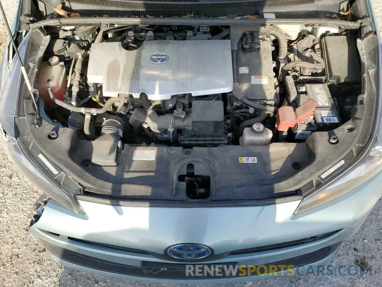 13 Фотография поврежденного автомобиля JTDKARFU9K3069825 TOYOTA PRIUS 2019