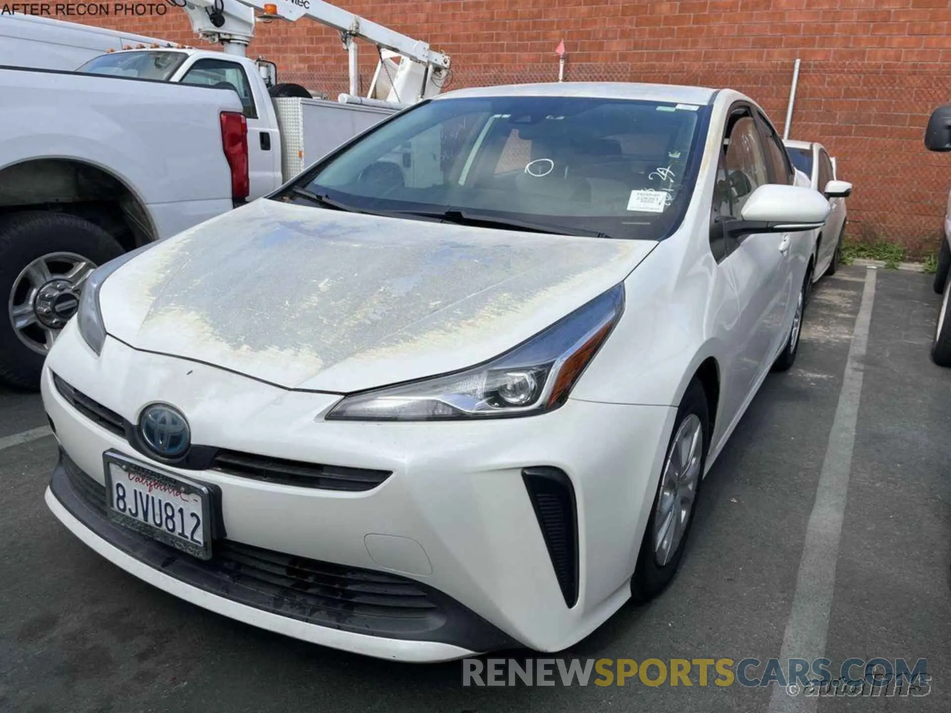 19 Фотография поврежденного автомобиля JTDKARFU9K3071624 TOYOTA PRIUS 2019
