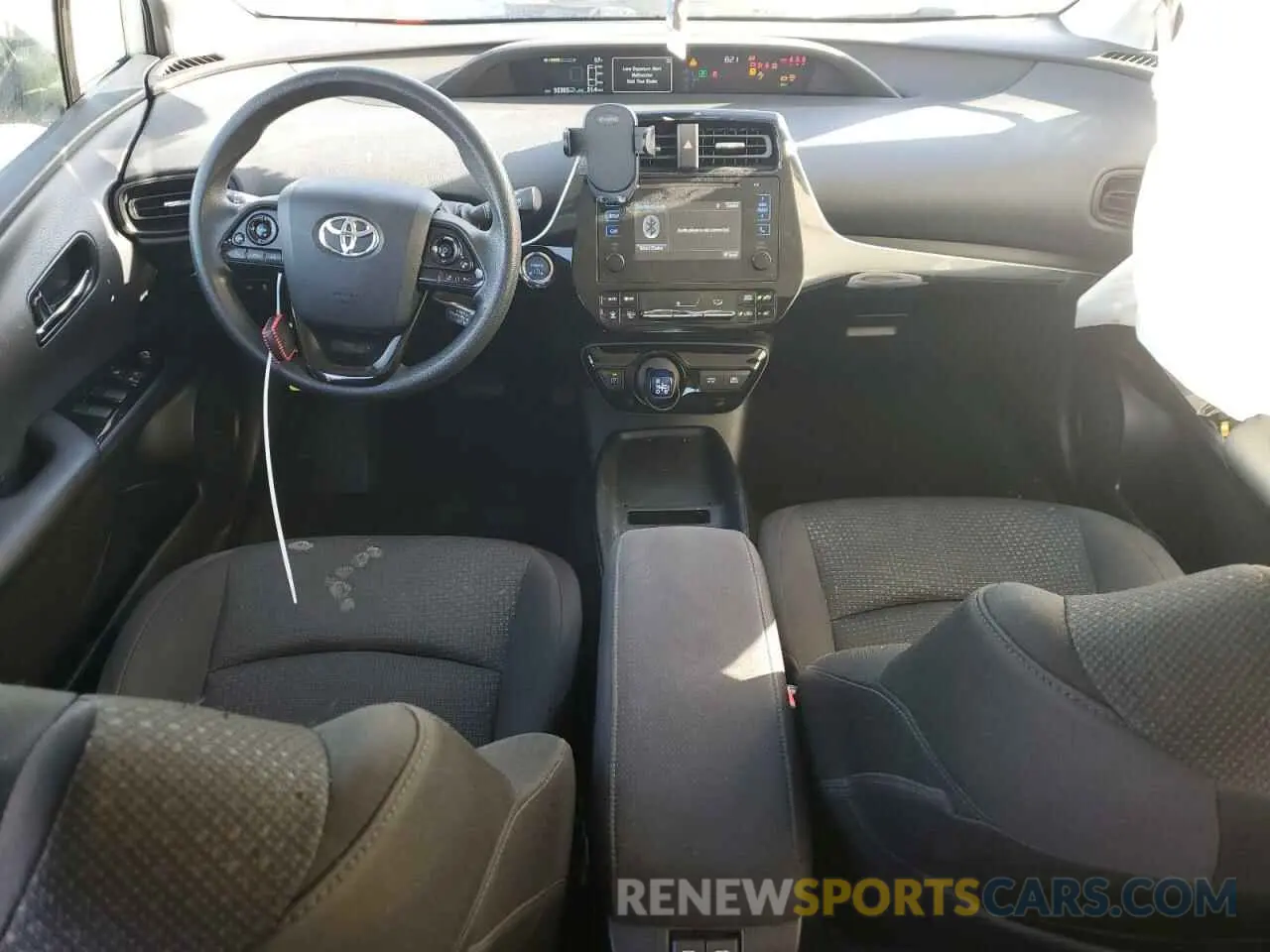 8 Фотография поврежденного автомобиля JTDKARFU9K3078282 TOYOTA PRIUS 2019