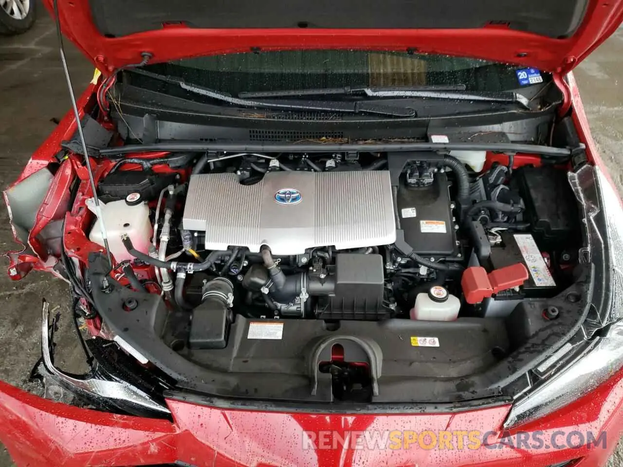 7 Photograph of a damaged car JTDKARFU9K3080002 TOYOTA PRIUS 2019