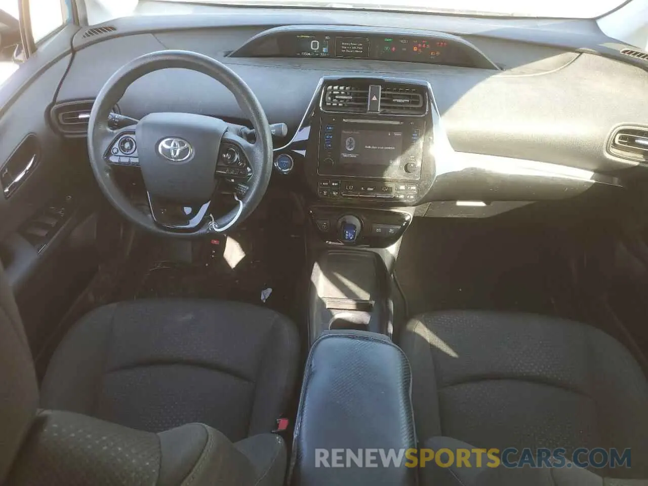 8 Photograph of a damaged car JTDKARFU9K3080615 TOYOTA PRIUS 2019