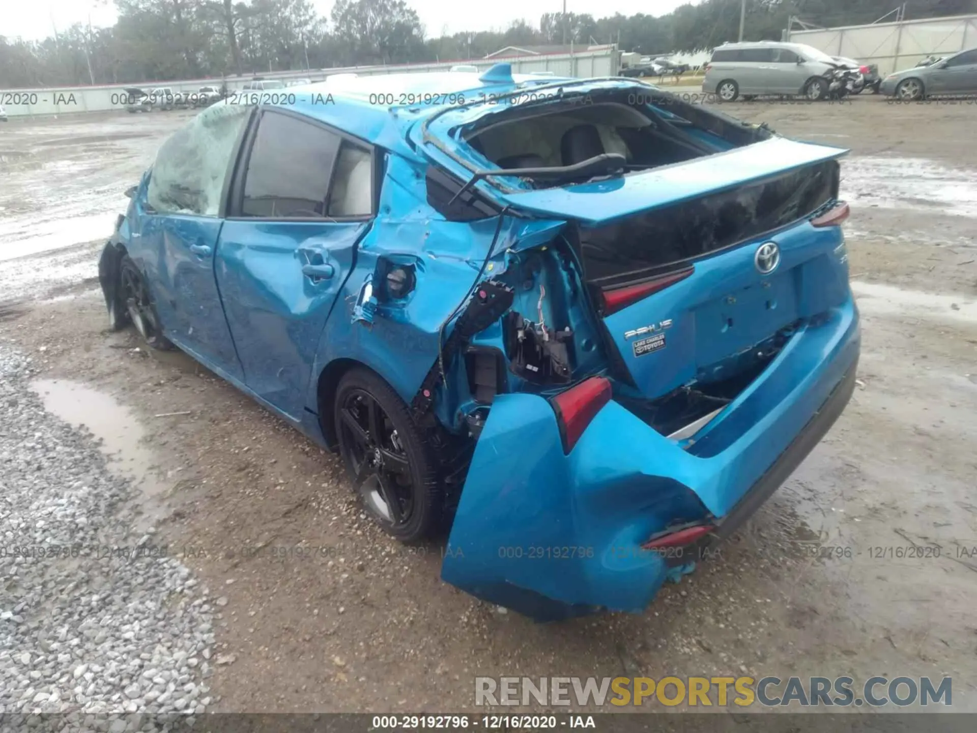 3 Photograph of a damaged car JTDKARFU9K3086057 TOYOTA PRIUS 2019