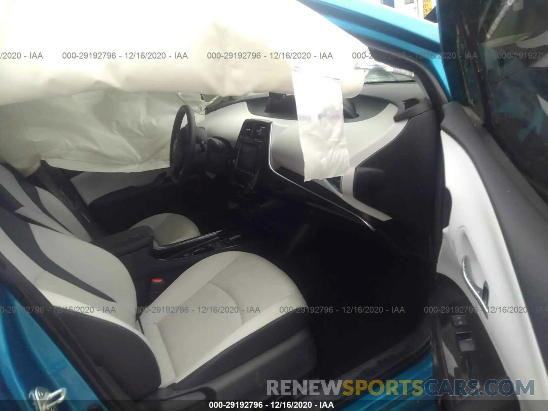 5 Photograph of a damaged car JTDKARFU9K3086057 TOYOTA PRIUS 2019