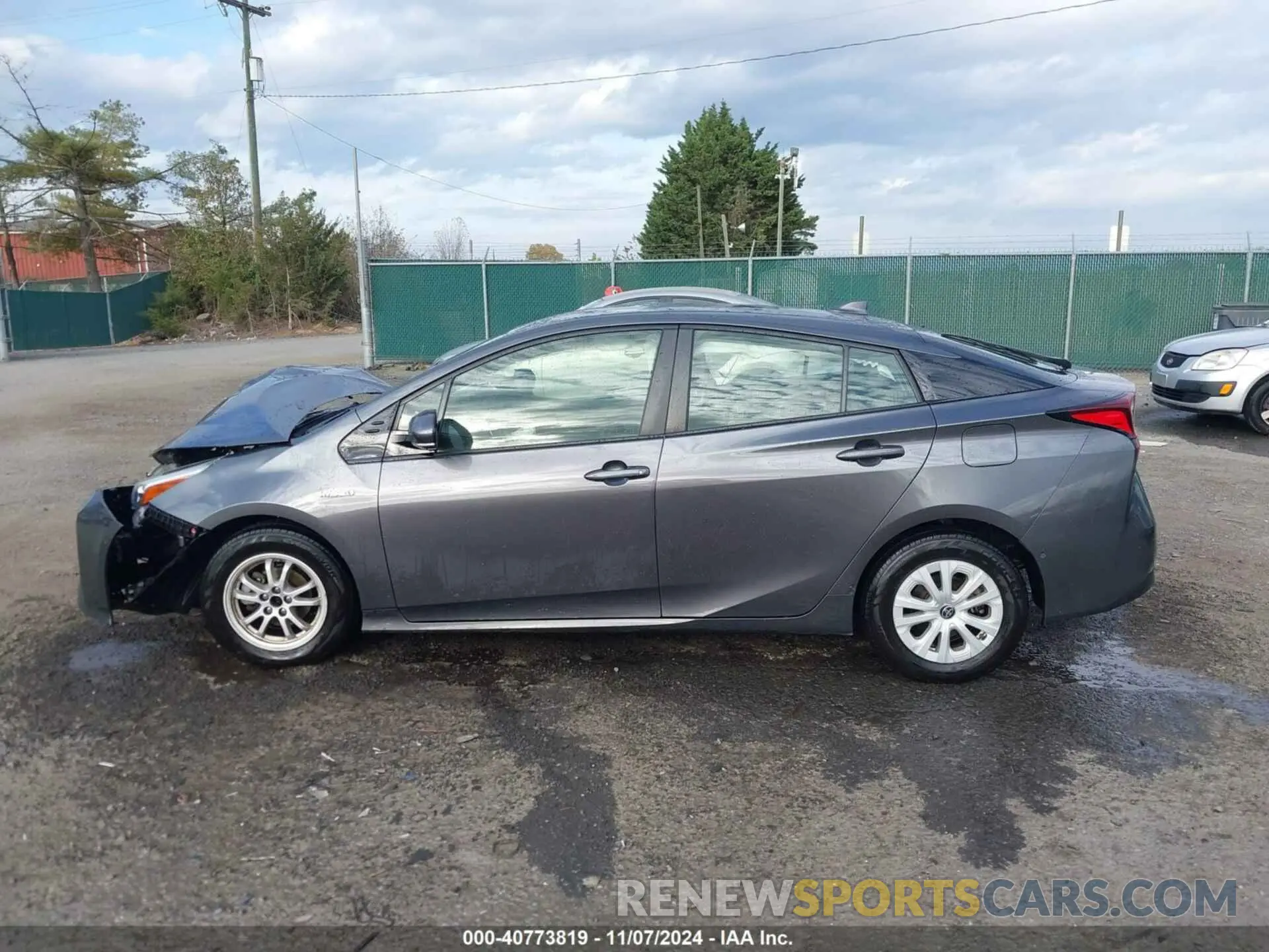 14 Фотография поврежденного автомобиля JTDKARFU9K3098449 TOYOTA PRIUS 2019