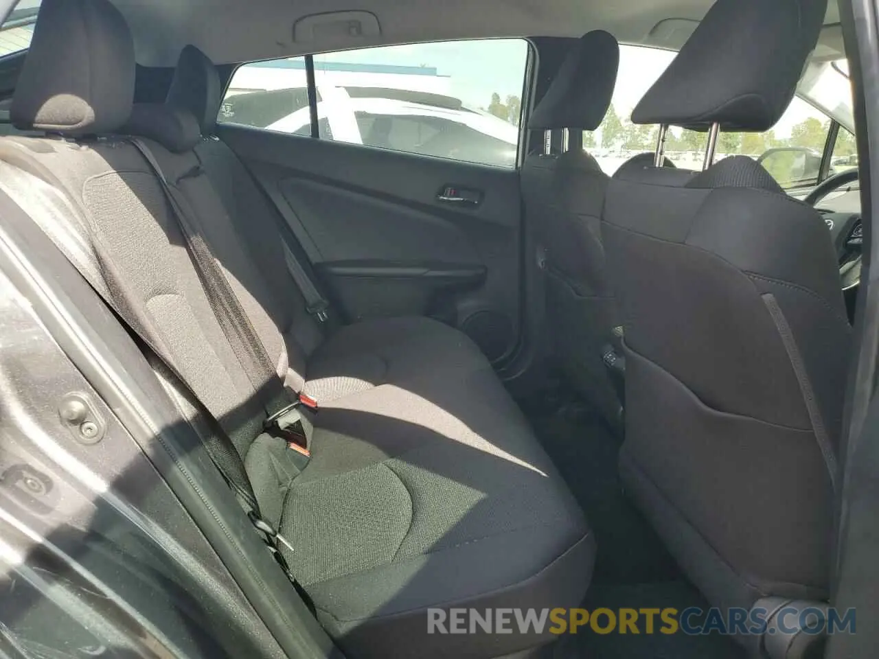 10 Photograph of a damaged car JTDKARFUXK3069817 TOYOTA PRIUS 2019