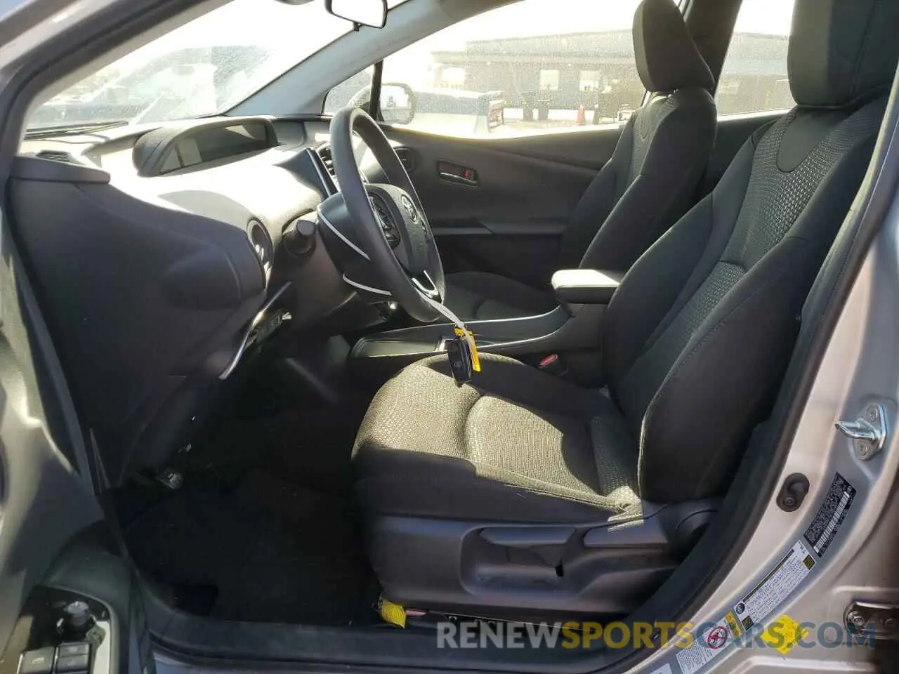 7 Photograph of a damaged car JTDKARFUXK3069834 TOYOTA PRIUS 2019