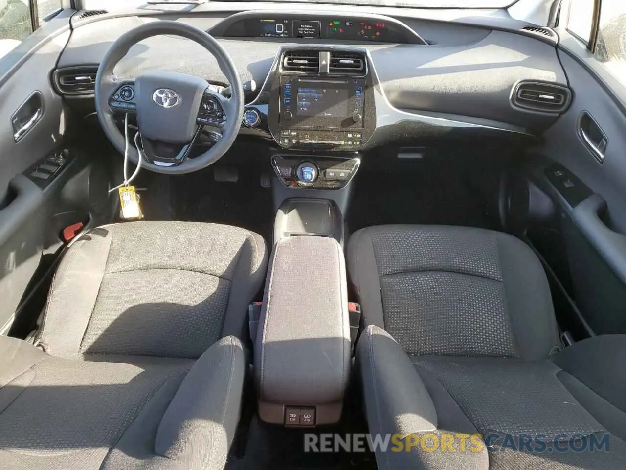 8 Photograph of a damaged car JTDKARFUXK3069834 TOYOTA PRIUS 2019