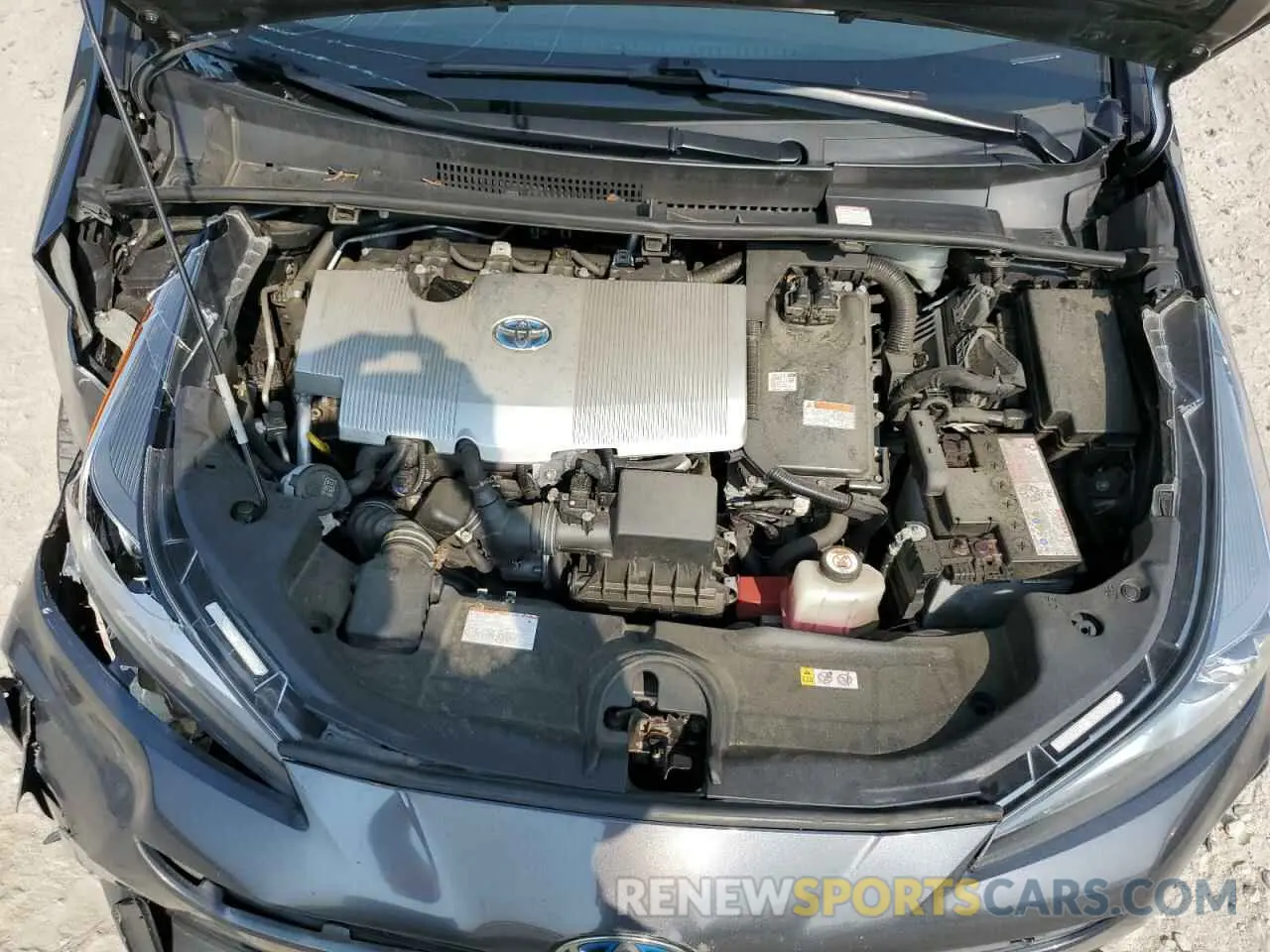 11 Photograph of a damaged car JTDKARFUXK3080655 TOYOTA PRIUS 2019