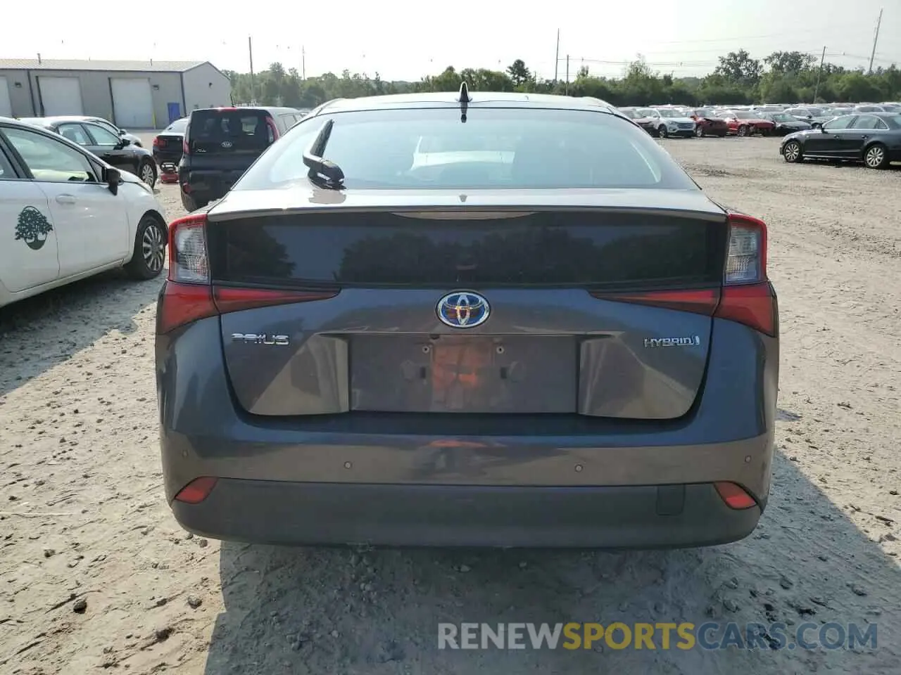 6 Photograph of a damaged car JTDKARFUXK3080655 TOYOTA PRIUS 2019