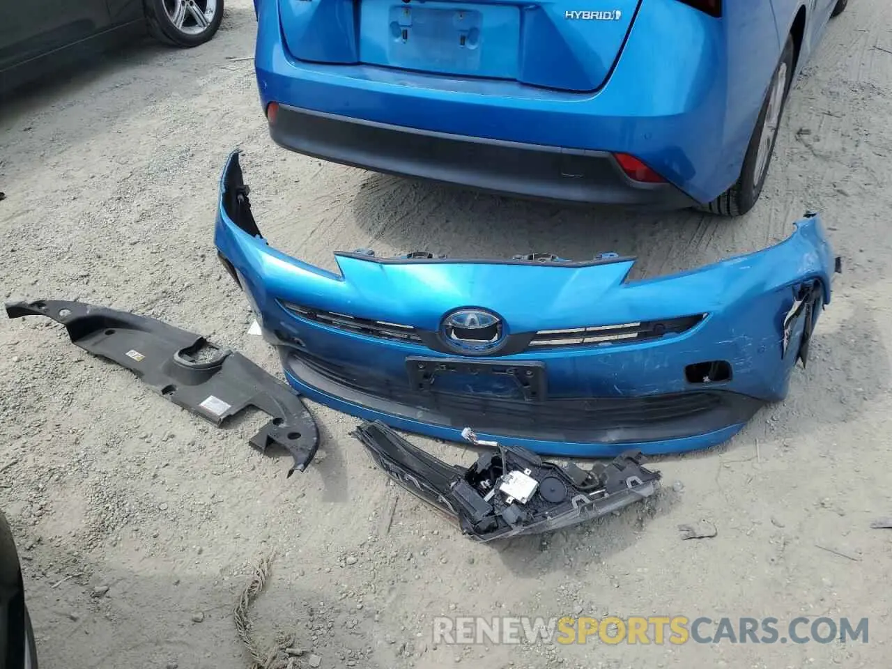 13 Фотография поврежденного автомобиля JTDKARFUXK3082616 TOYOTA PRIUS 2019