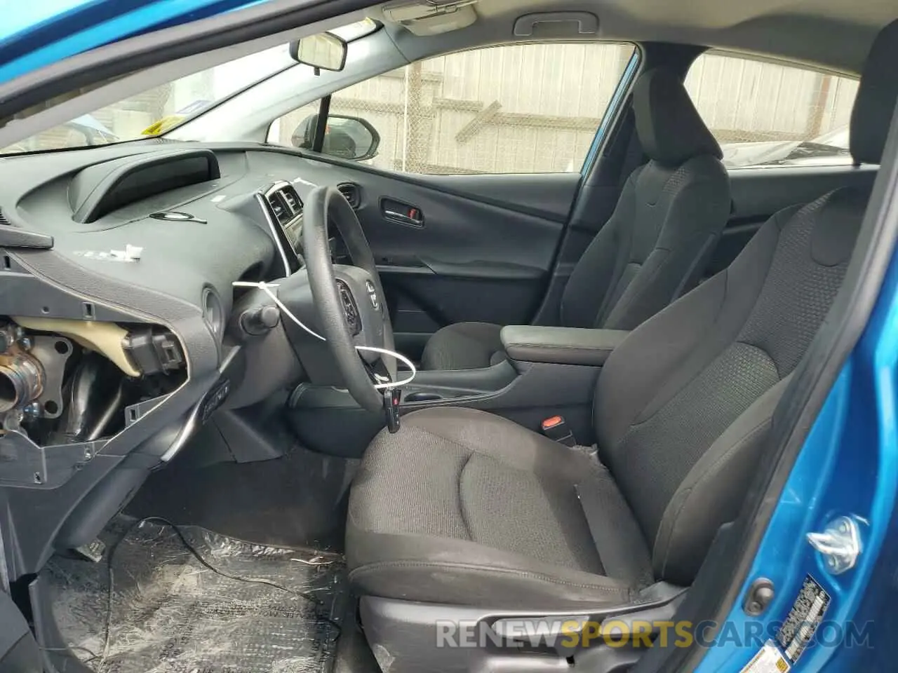 7 Фотография поврежденного автомобиля JTDKARFUXK3082616 TOYOTA PRIUS 2019