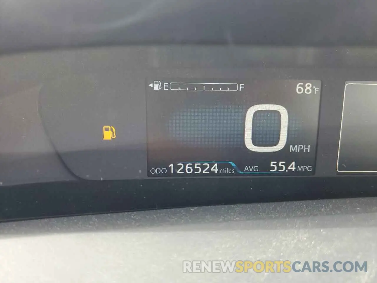 9 Фотография поврежденного автомобиля JTDKARFUXK3082616 TOYOTA PRIUS 2019