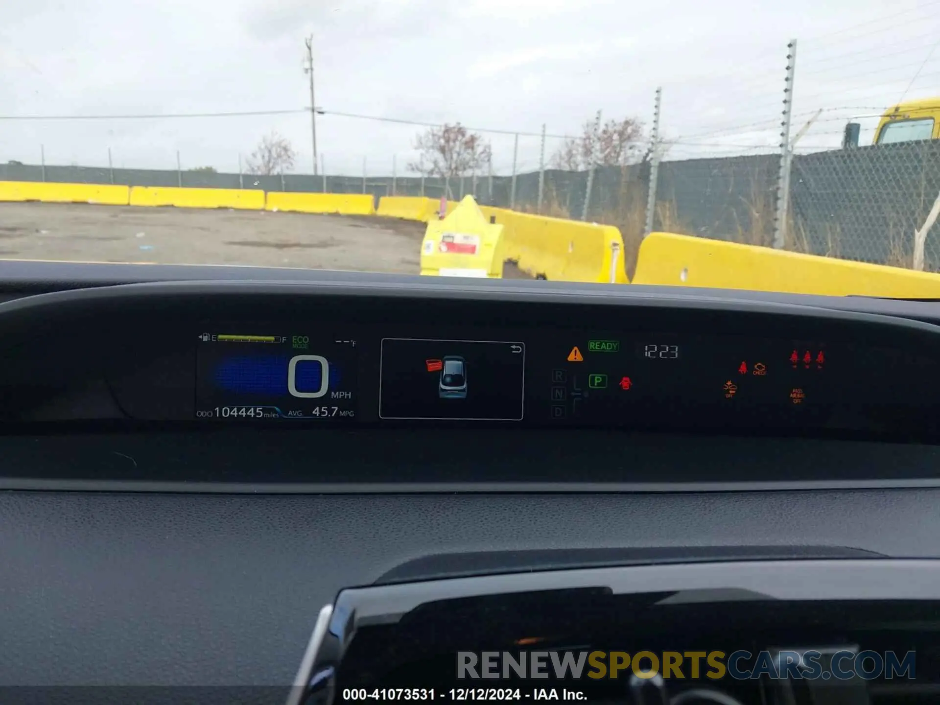 7 Фотография поврежденного автомобиля JTDKARFUXK3085578 TOYOTA PRIUS 2019