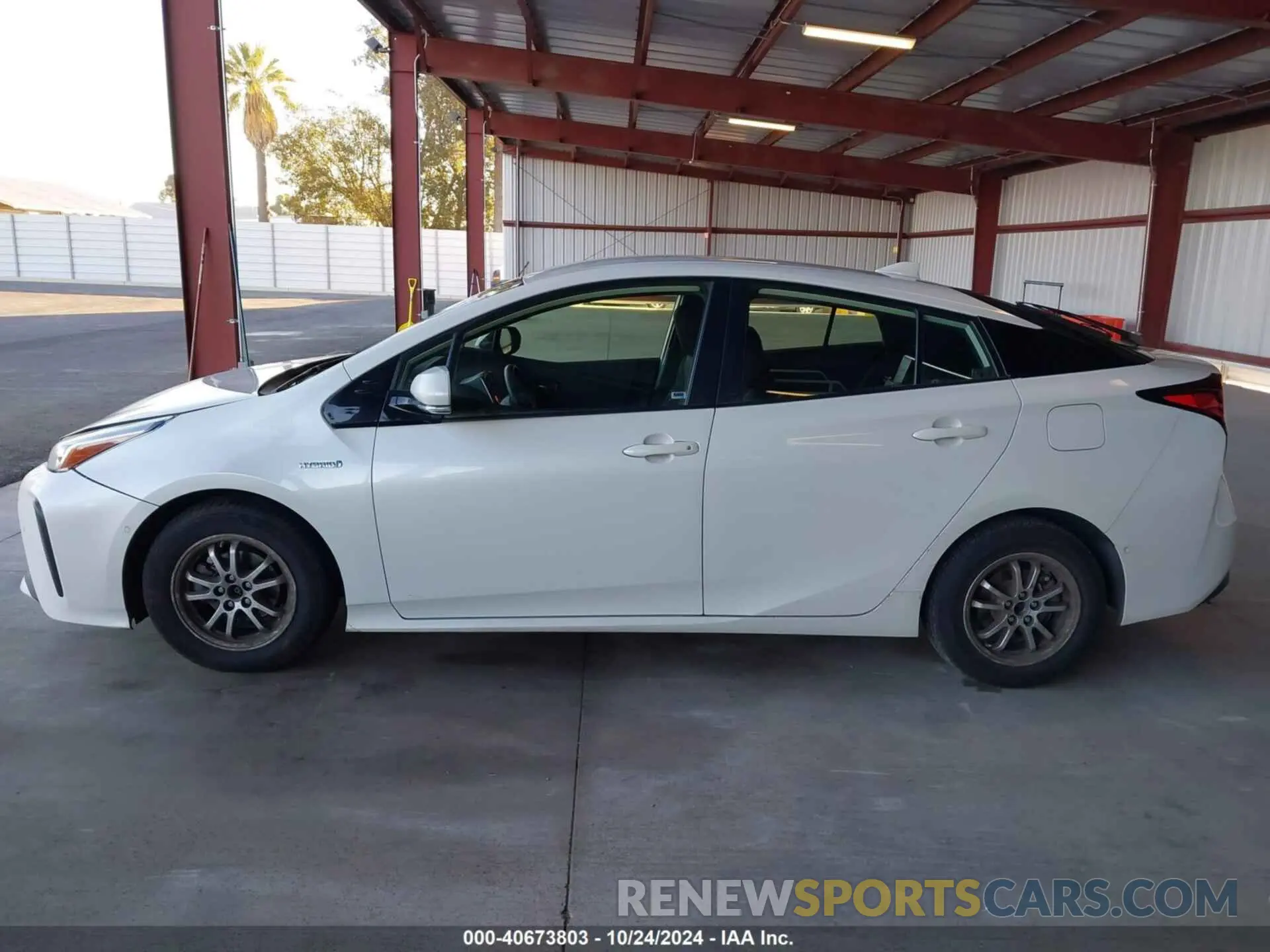 14 Photograph of a damaged car JTDKARFUXK3087413 TOYOTA PRIUS 2019