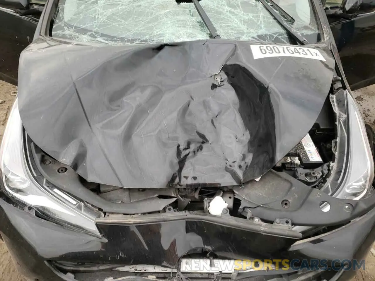 7 Photograph of a damaged car JTDKARFUXK3094040 TOYOTA PRIUS 2019