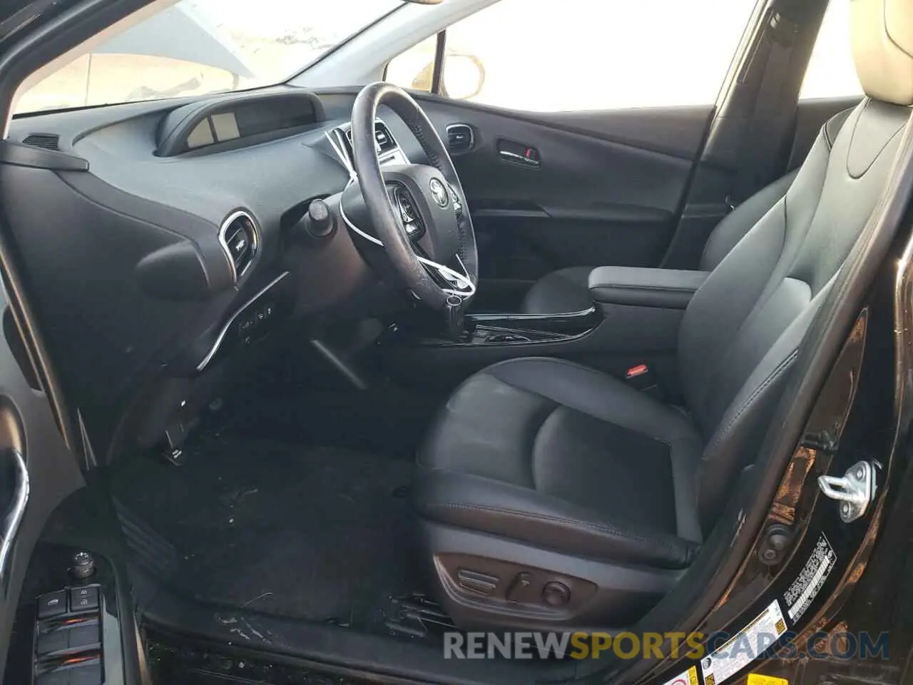 7 Photograph of a damaged car JTDKARFUXK3097021 TOYOTA PRIUS 2019