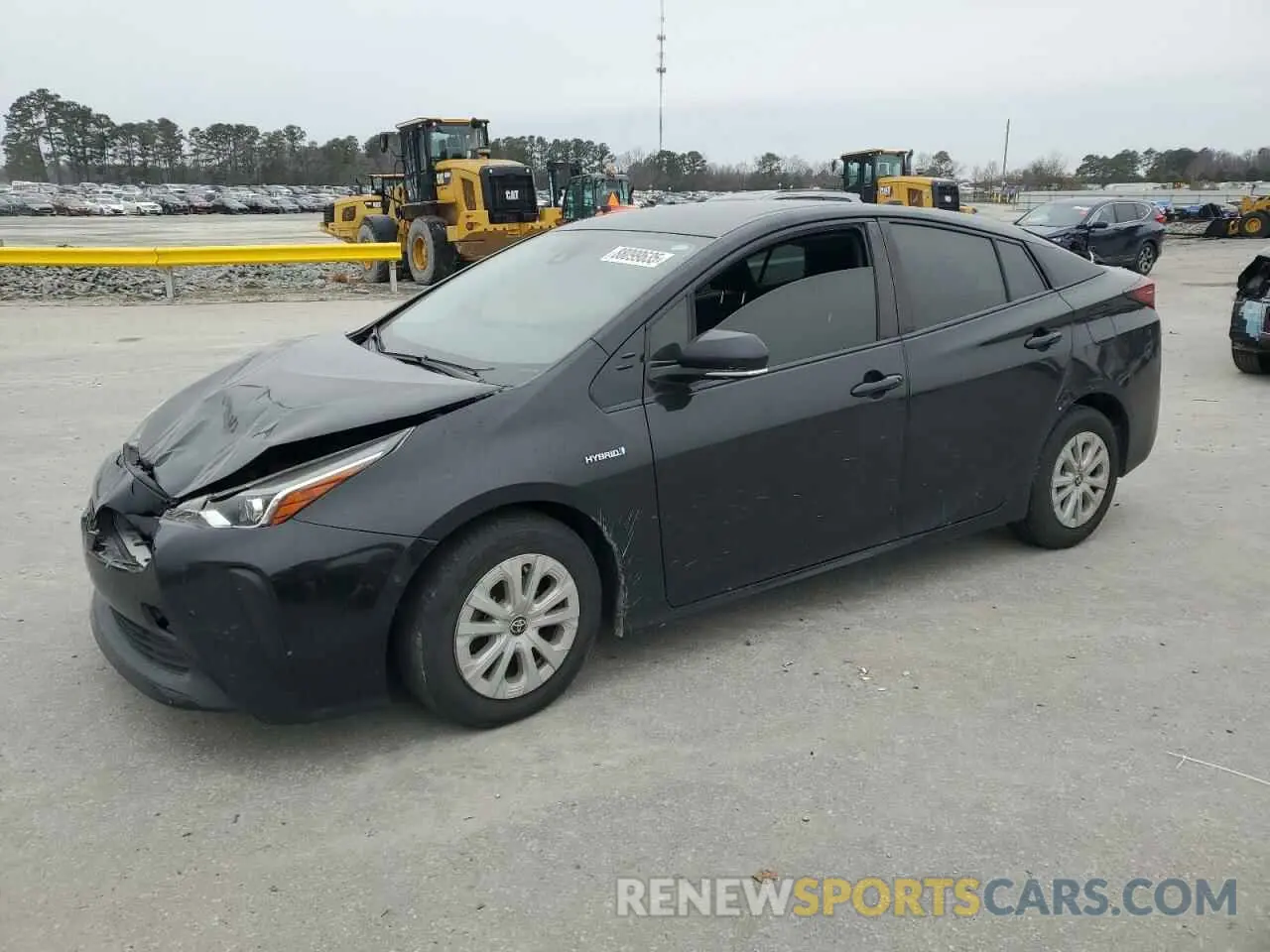1 Фотография поврежденного автомобиля JTDKARFUXK3098850 TOYOTA PRIUS 2019