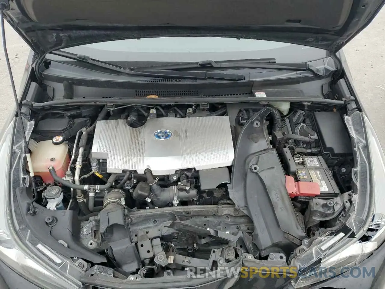 11 Фотография поврежденного автомобиля JTDKARFUXK3098850 TOYOTA PRIUS 2019