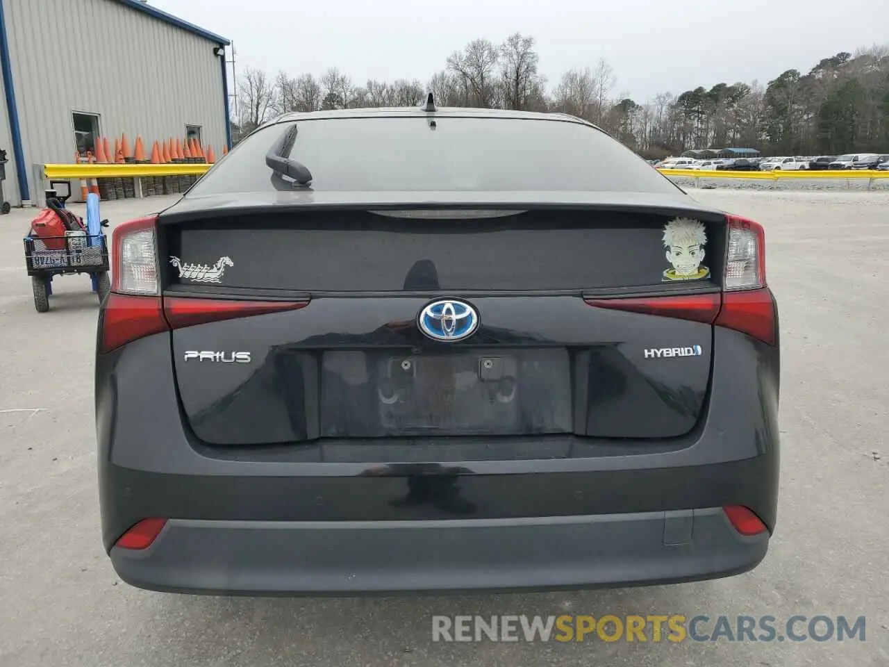 6 Фотография поврежденного автомобиля JTDKARFUXK3098850 TOYOTA PRIUS 2019
