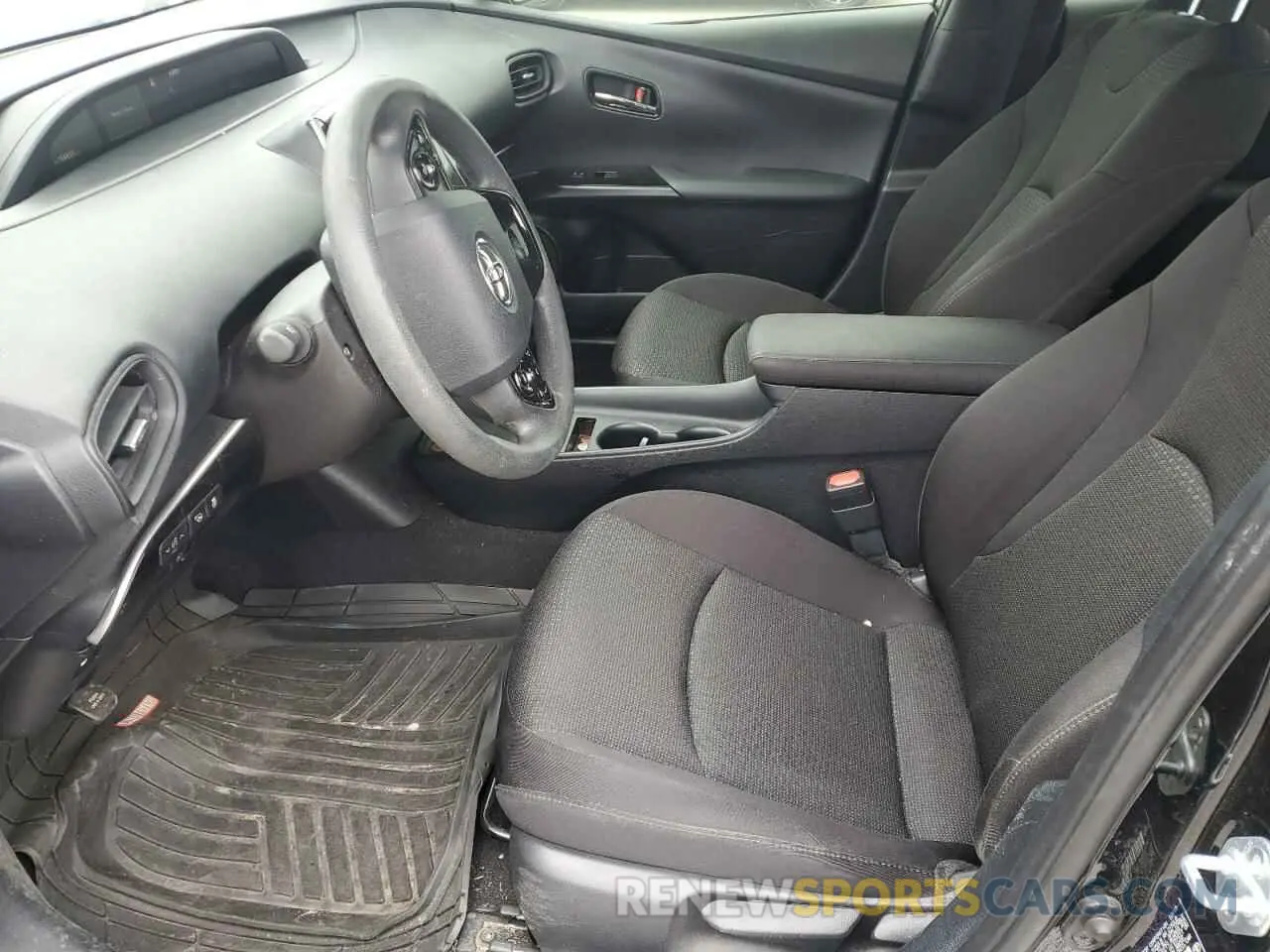 7 Фотография поврежденного автомобиля JTDKARFUXK3098850 TOYOTA PRIUS 2019