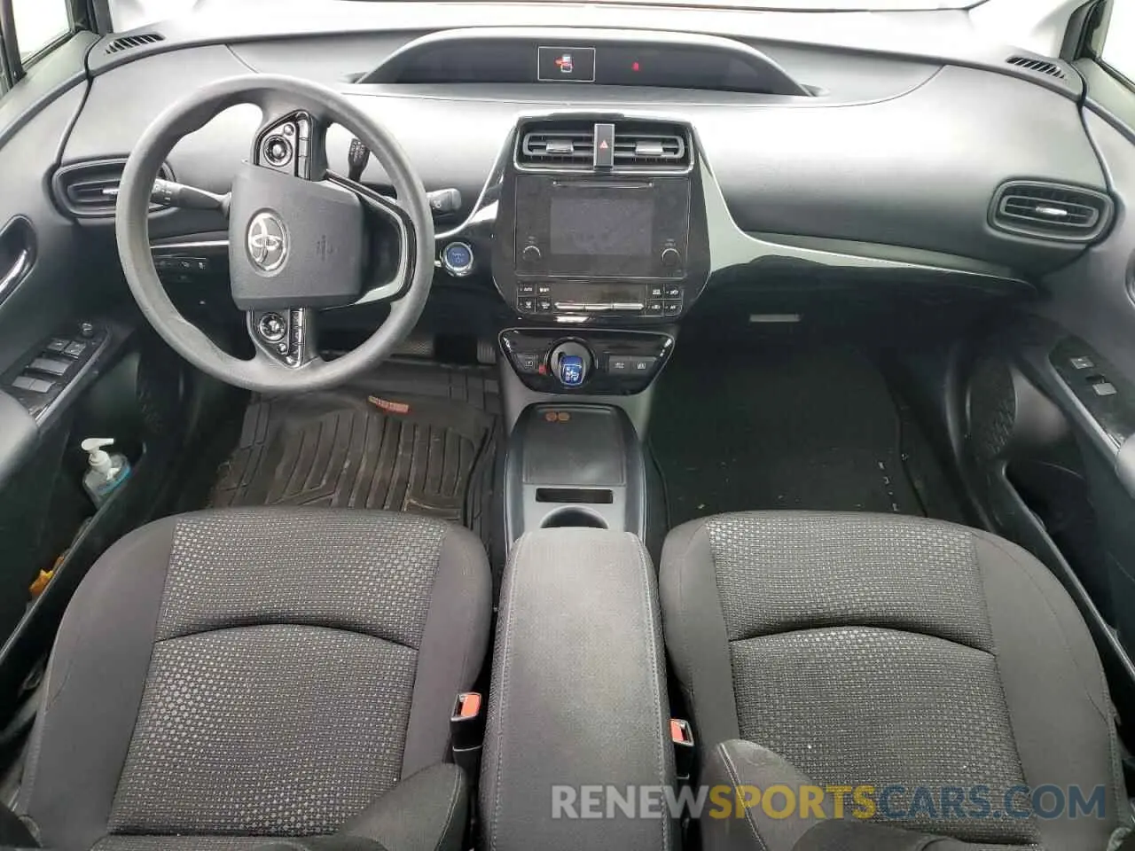 8 Фотография поврежденного автомобиля JTDKARFUXK3098850 TOYOTA PRIUS 2019