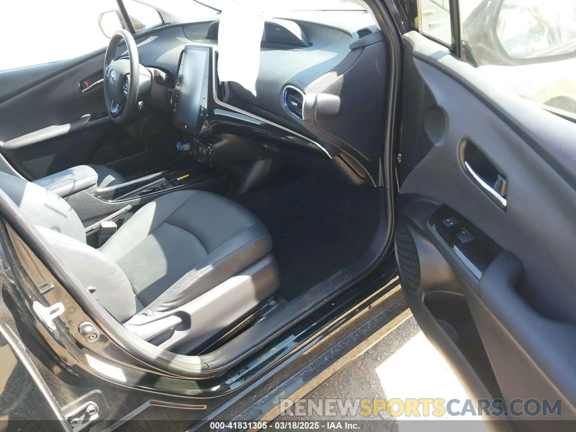 5 Photograph of a damaged car JTDKARFUXK3101259 TOYOTA PRIUS 2019