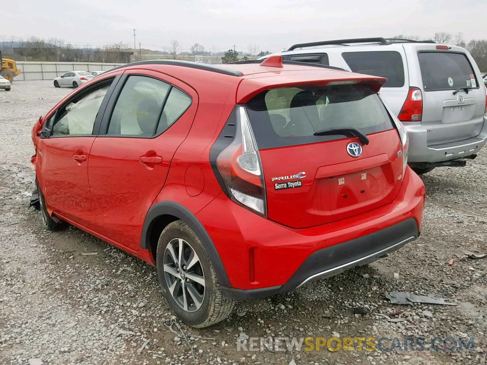 3 Photograph of a damaged car JTDKDTB36K1625411 TOYOTA PRIUS 2019
