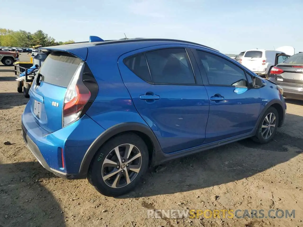 3 Photograph of a damaged car JTDKDTB37K1620718 TOYOTA PRIUS 2019