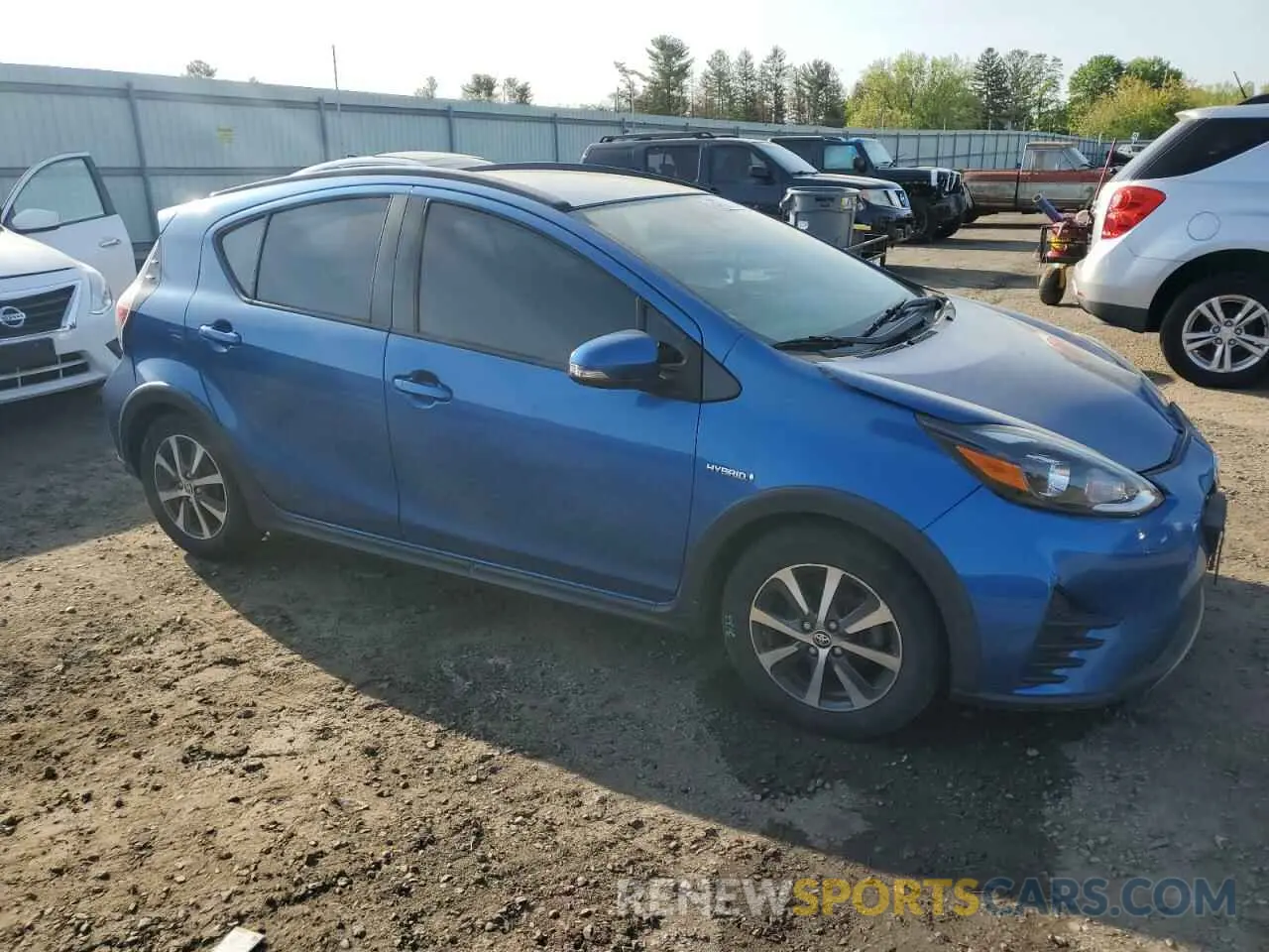 4 Photograph of a damaged car JTDKDTB37K1620718 TOYOTA PRIUS 2019
