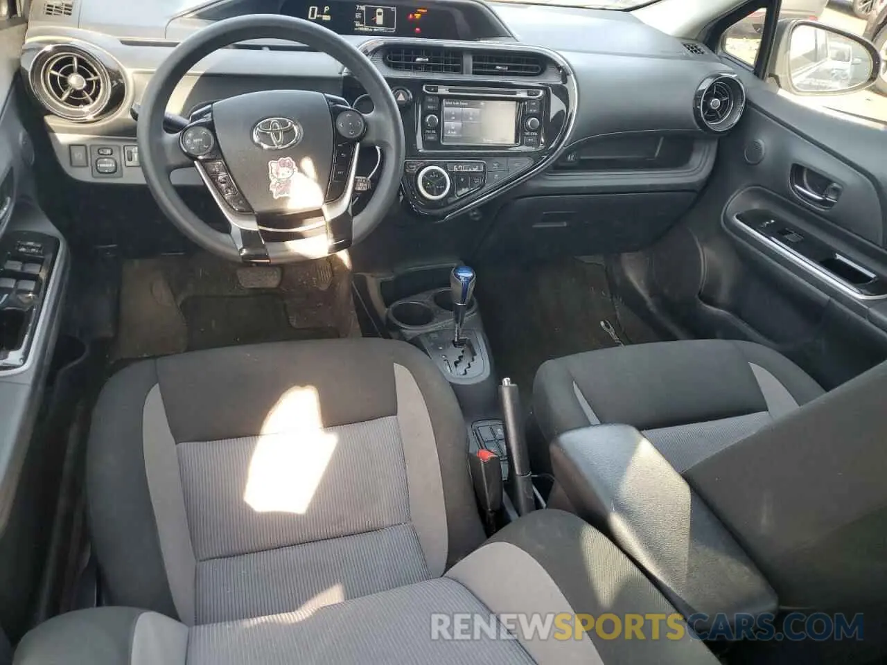 8 Photograph of a damaged car JTDKDTB37K1620718 TOYOTA PRIUS 2019
