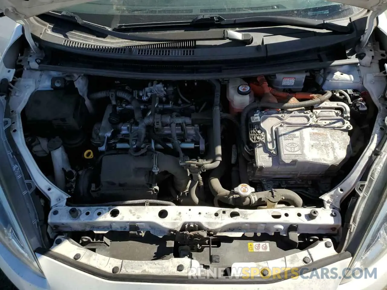11 Фотография поврежденного автомобиля JTDKDTB37K1622873 TOYOTA PRIUS 2019