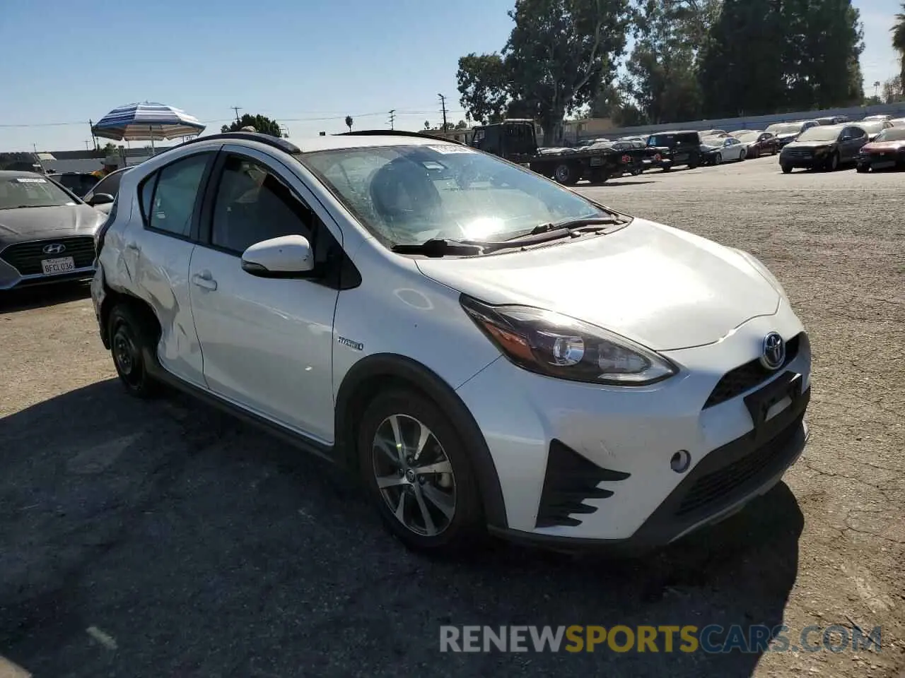 4 Фотография поврежденного автомобиля JTDKDTB37K1622873 TOYOTA PRIUS 2019