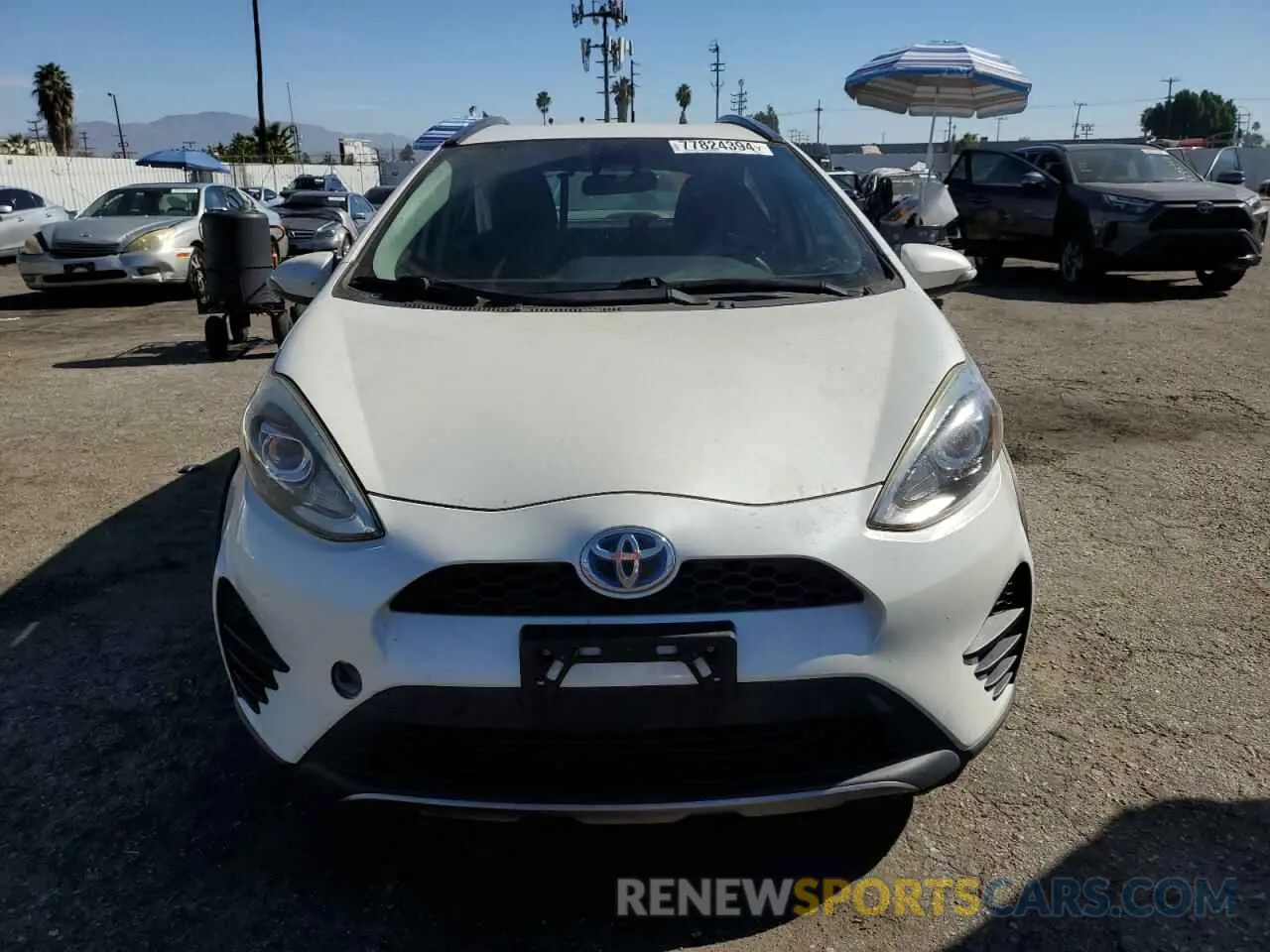 5 Фотография поврежденного автомобиля JTDKDTB37K1622873 TOYOTA PRIUS 2019