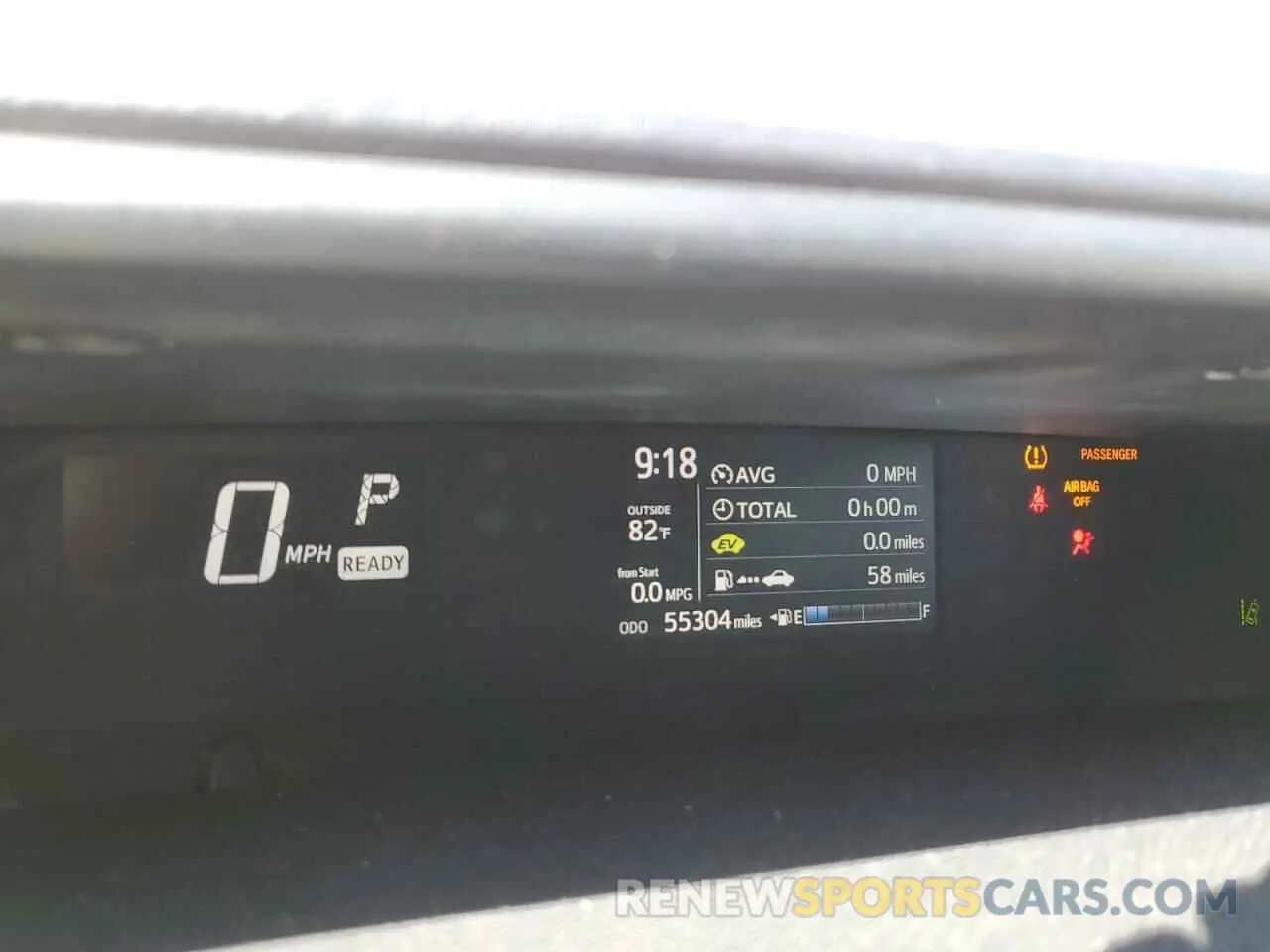 9 Фотография поврежденного автомобиля JTDKDTB37K1622873 TOYOTA PRIUS 2019