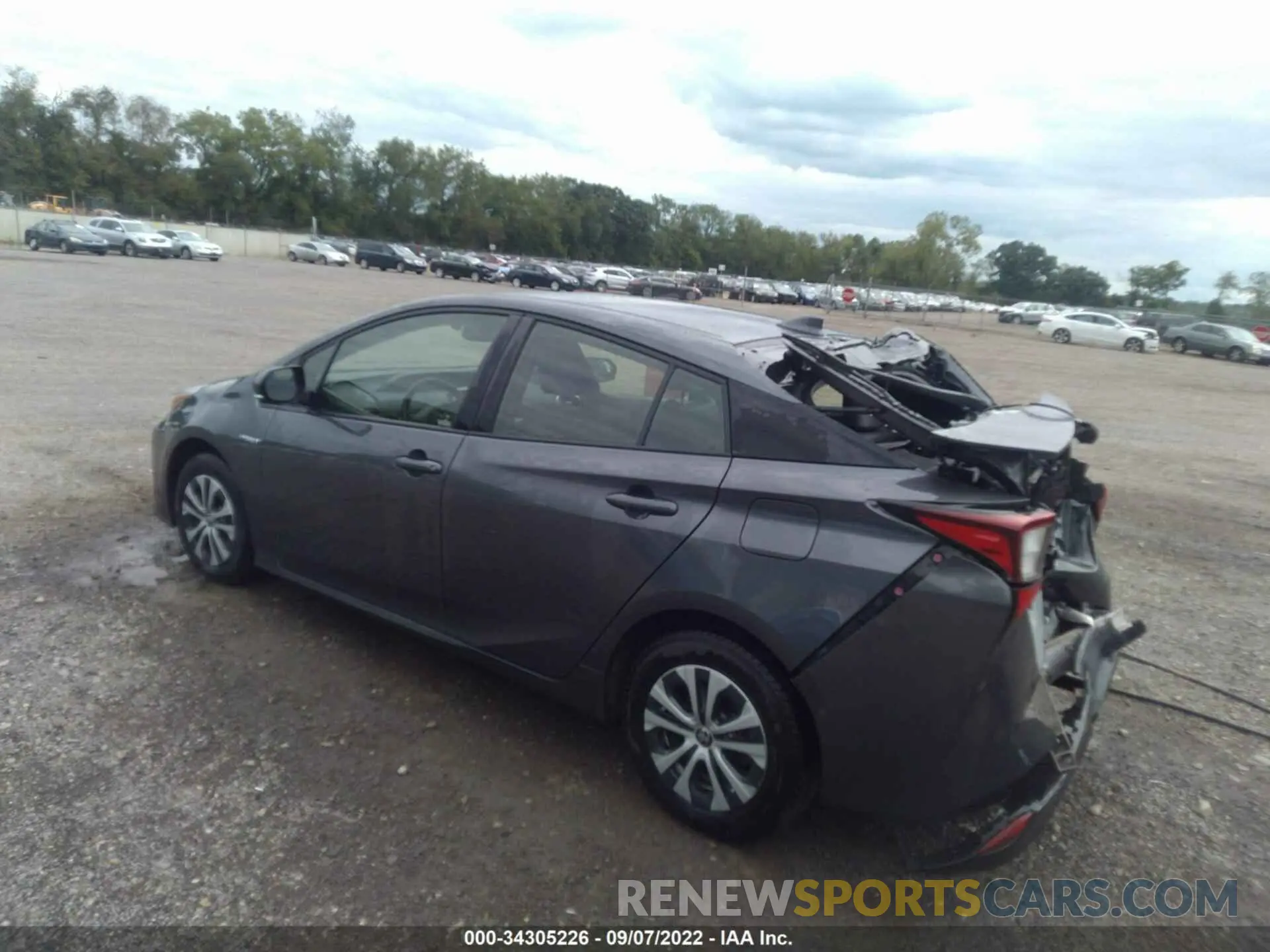3 Photograph of a damaged car JTDL9RFU1K3005209 TOYOTA PRIUS 2019