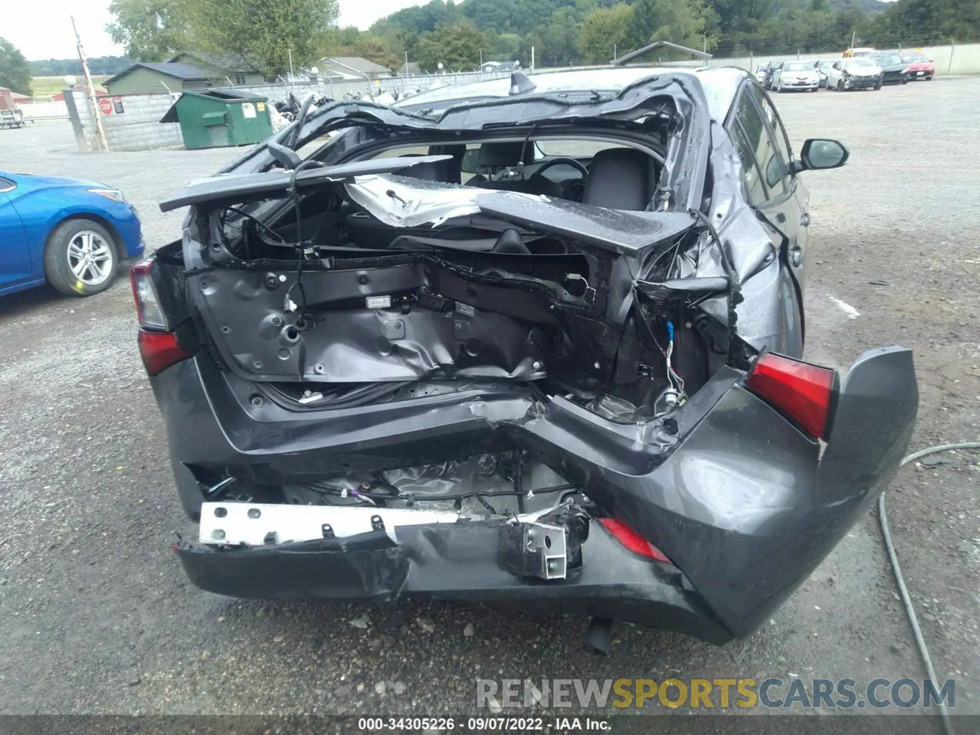 6 Photograph of a damaged car JTDL9RFU1K3005209 TOYOTA PRIUS 2019