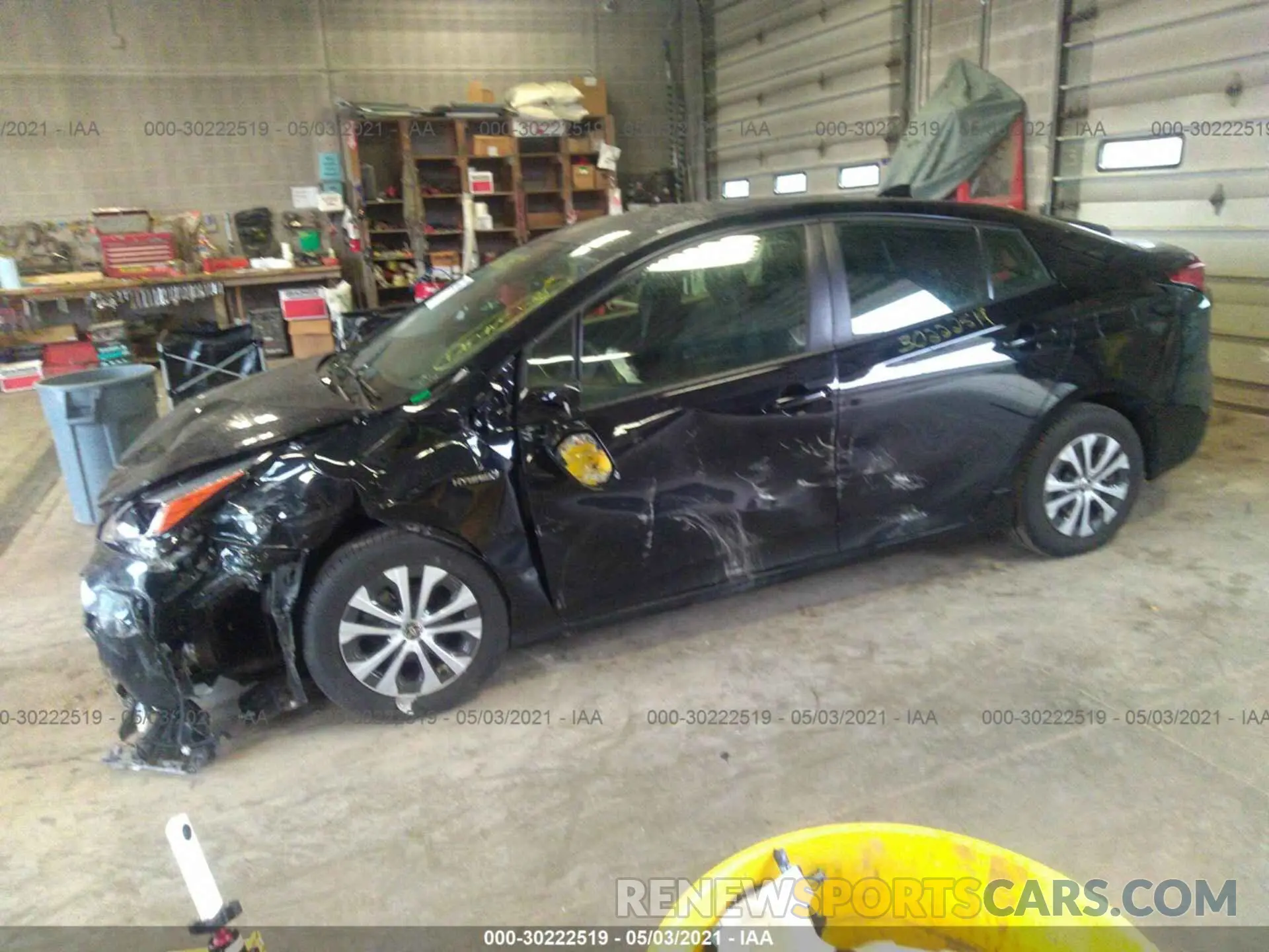 2 Photograph of a damaged car JTDL9RFU1K3006621 TOYOTA PRIUS 2019