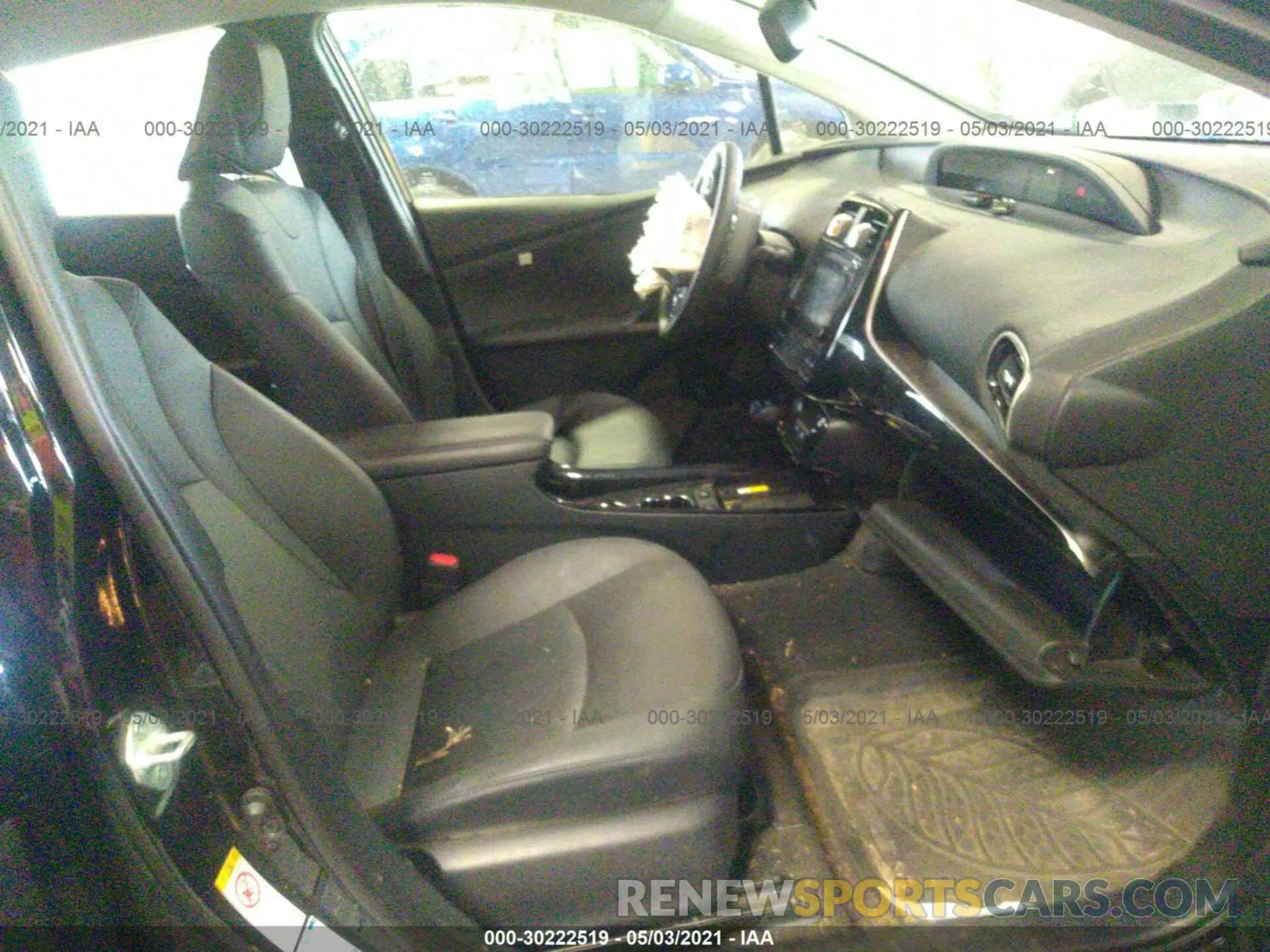 5 Photograph of a damaged car JTDL9RFU1K3006621 TOYOTA PRIUS 2019