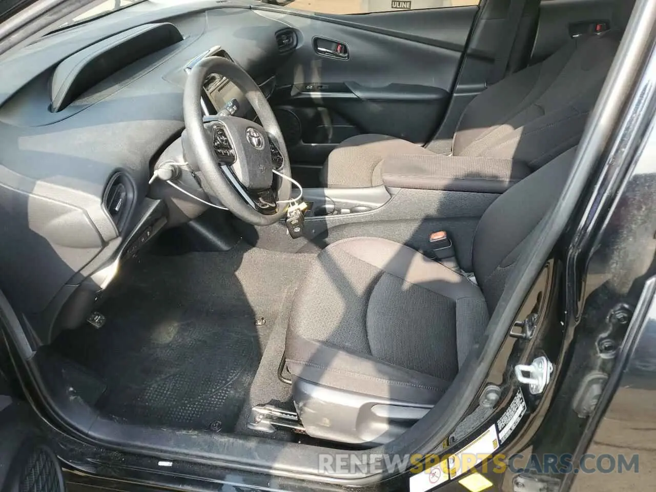 7 Photograph of a damaged car JTDL9RFU2K3007115 TOYOTA PRIUS 2019