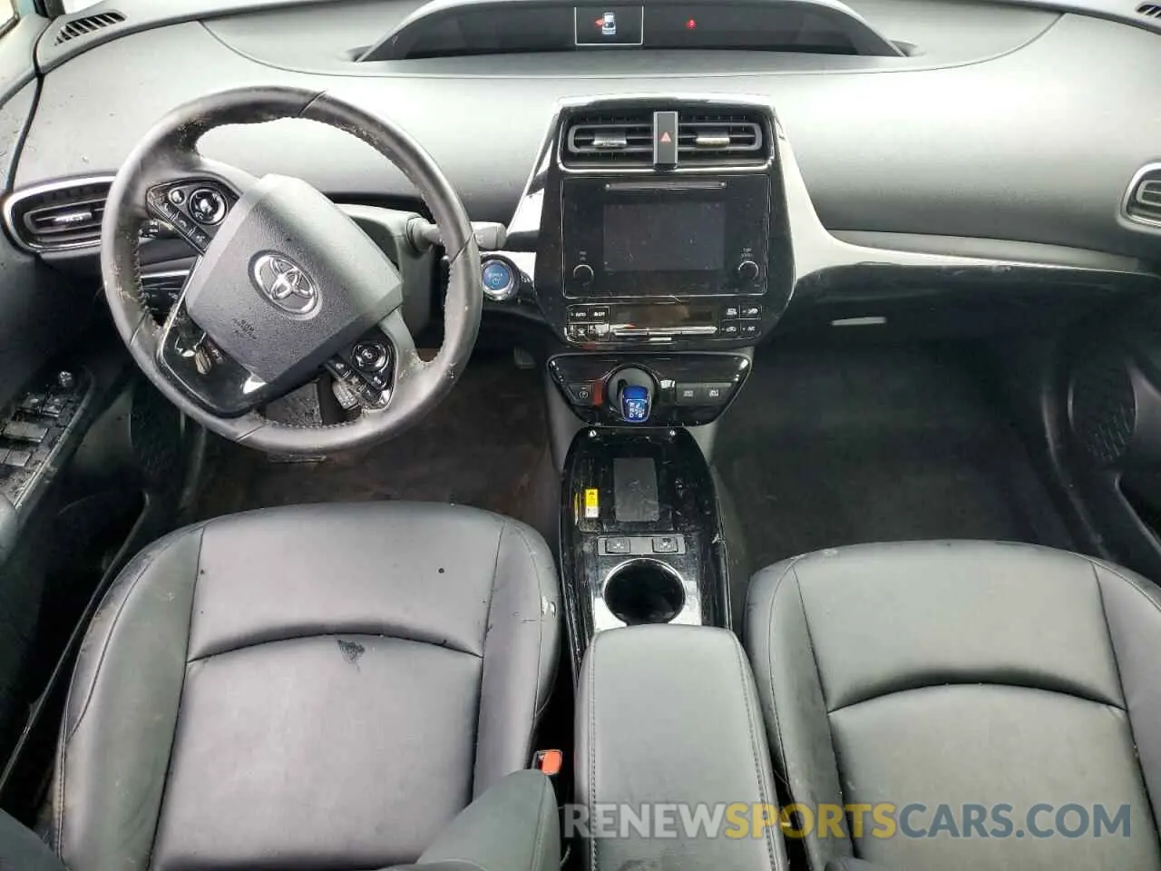 8 Photograph of a damaged car JTDL9RFU2K3012542 TOYOTA PRIUS 2019